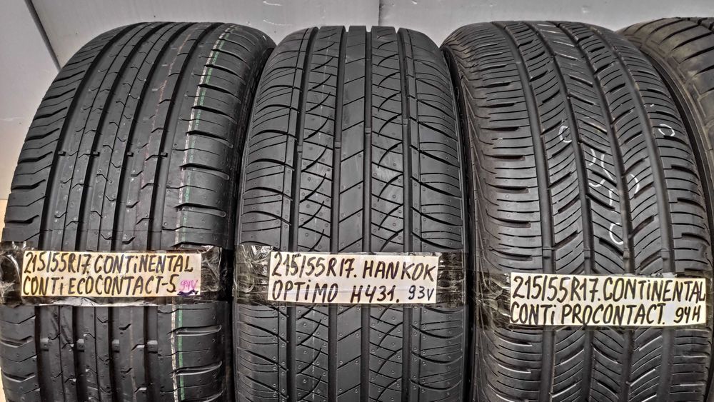 Шини одиночки 215/55R17 Літо. М+С. Зима 50