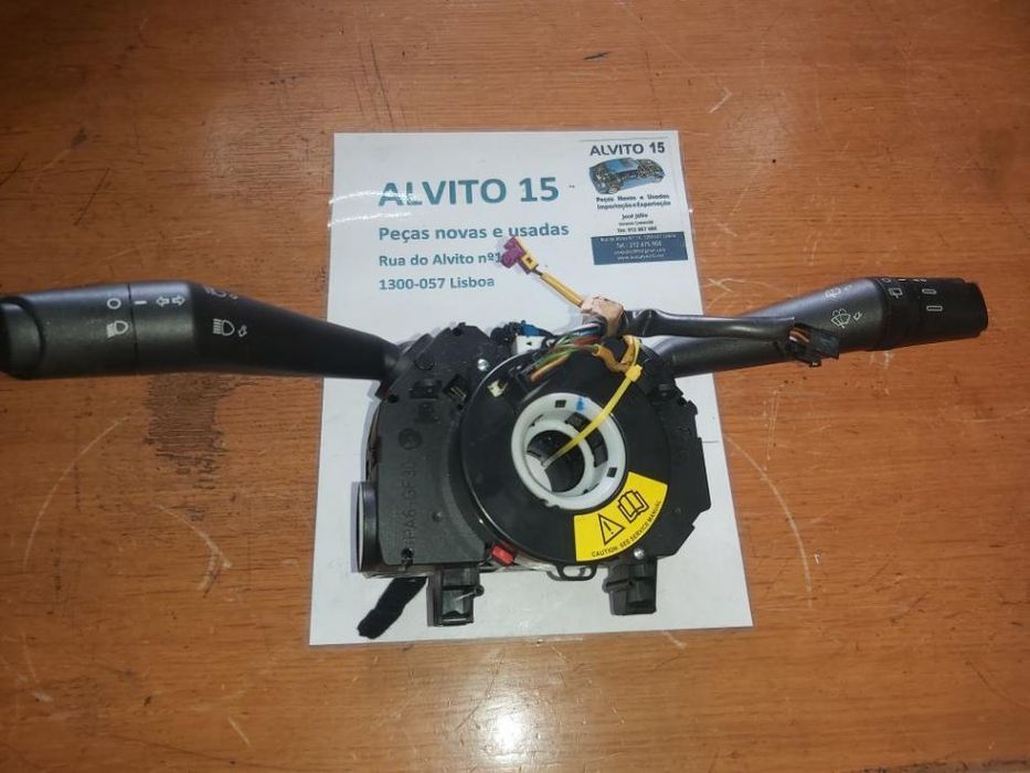 Comutador  Luzes Piscas Fiat Panda 312 319  Ref:  07356221850