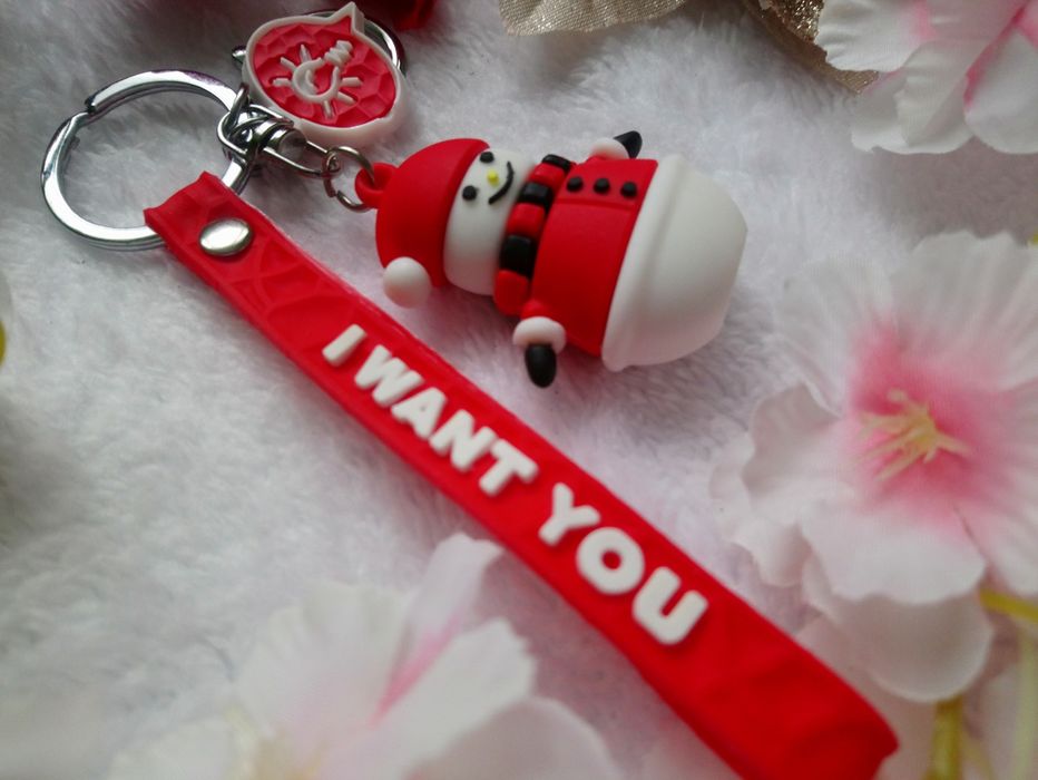 Brelok świąteczny do plecaka, spodni, torebki