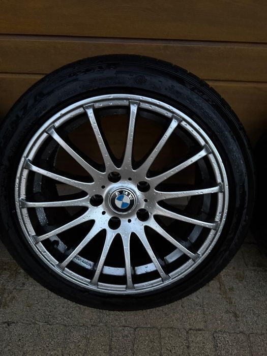Felgi 17" 5x120 multispoke (wzór a'la Styling 73) BMW E46/E36+opony letnie 225/45 R17