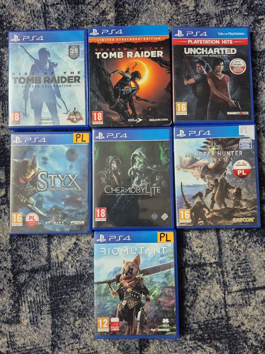 Gry na ps 4.    .