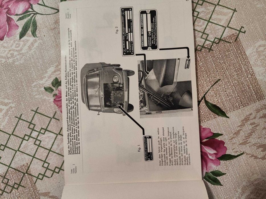 Manual técnico camião Mercedes - Benz 1962