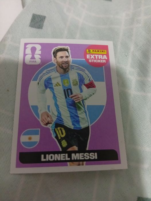 Cromo extra Lionel Messi