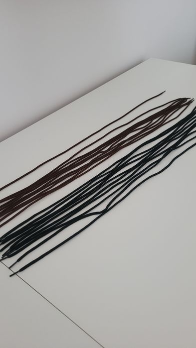 Sznurowadła 10 par 55 cm długości nowe