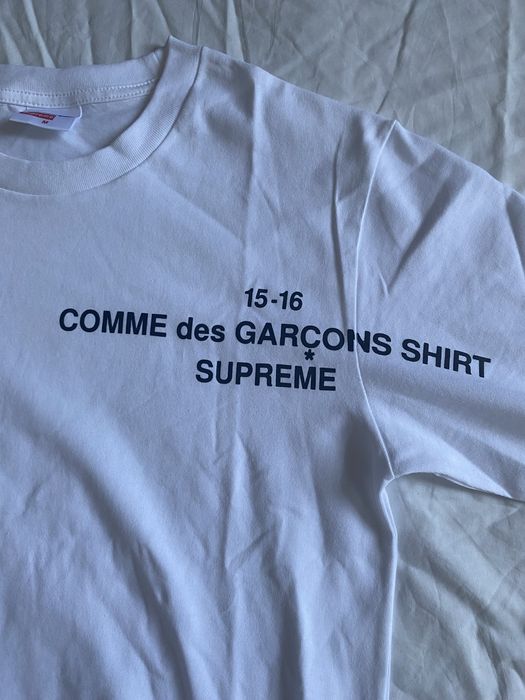 Лонгслів Comme des garcons shirt x Supreme: 2 150 грн