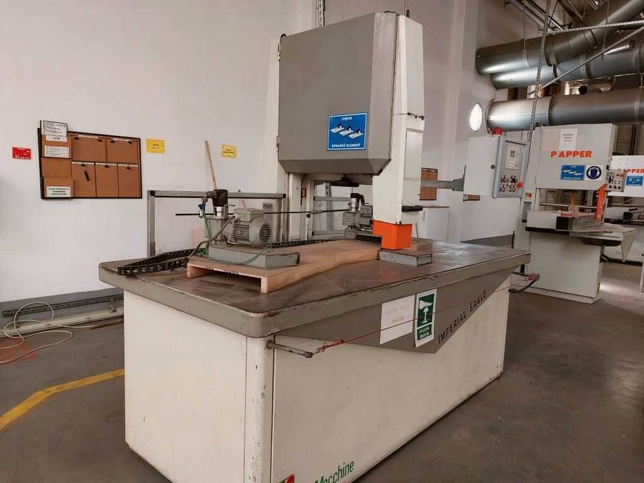 Automatyczna piła do cięcia krzywoliniowego Veneta  i inne maszyny