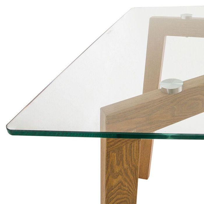 Mesa jantar em vidro