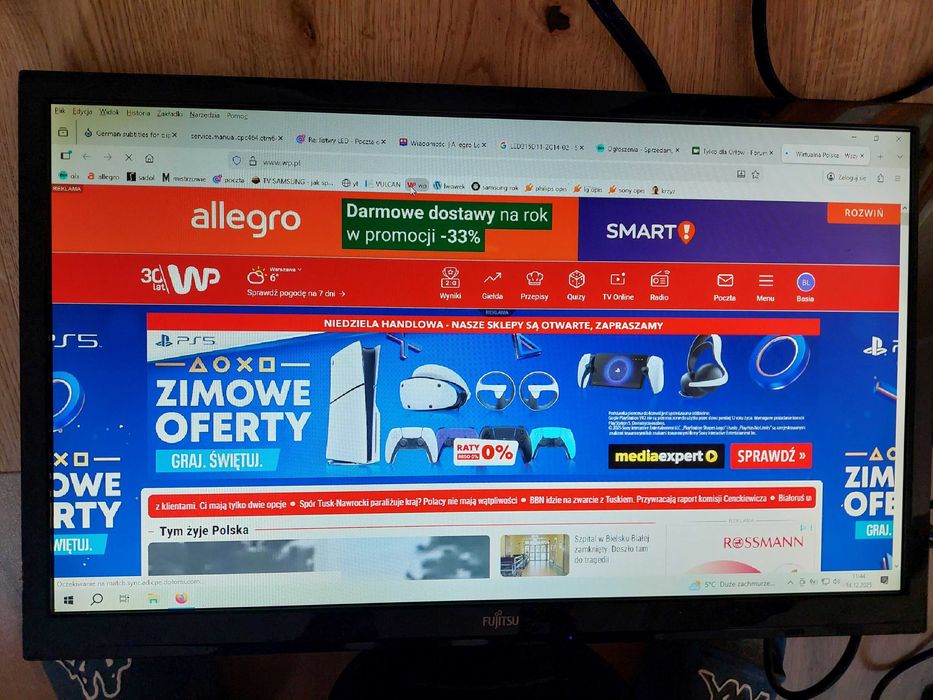 Monitor LED FUJITSU SL3230T 23 cale FullHD