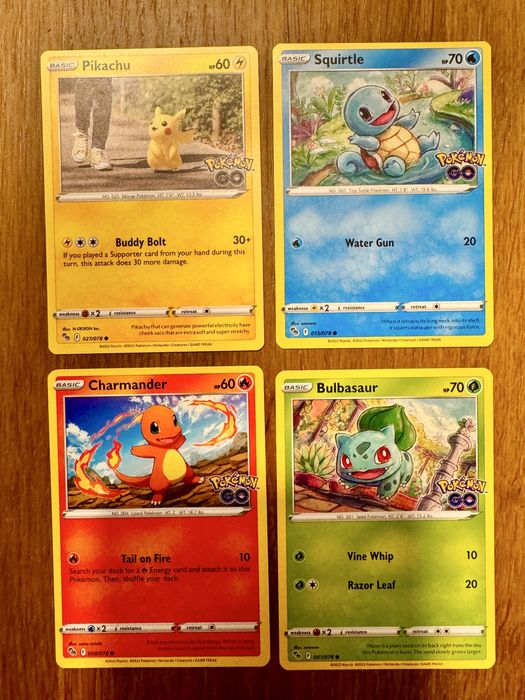 Pack POKÉMON INICIAIS ORIGINAIS64738688900609120