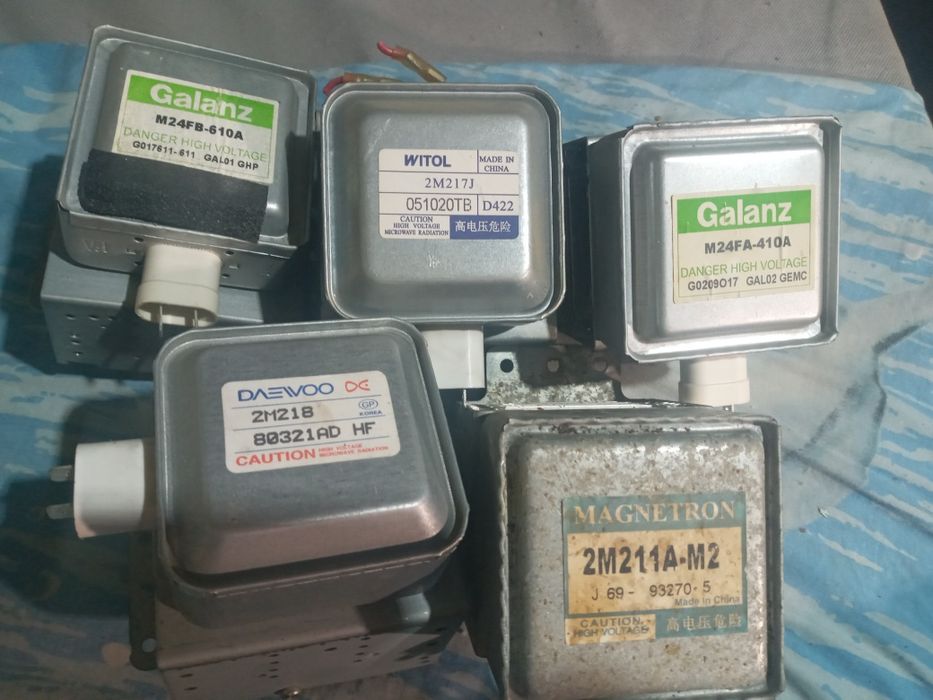 Магнетроны,  микроволновки