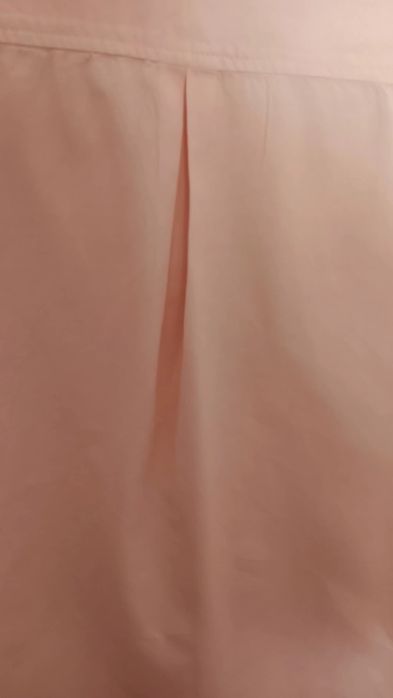 Túnica salmão com gola redonda