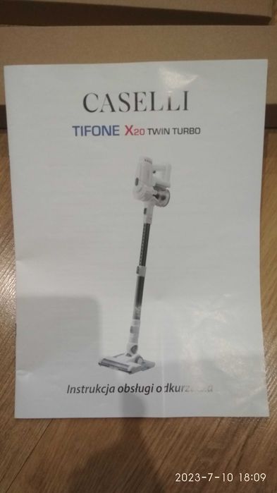 Caselli Odkurzacz i Mop bezprzewodowy Tifone X20 Katowice Bogucice • OLX.pl