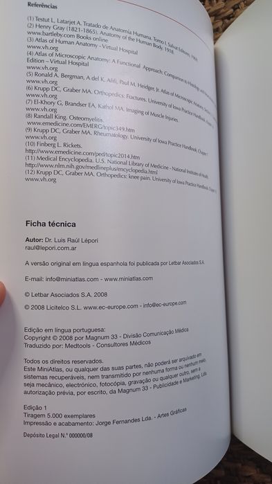 Doenças do aparelho locomotor - Volume 1