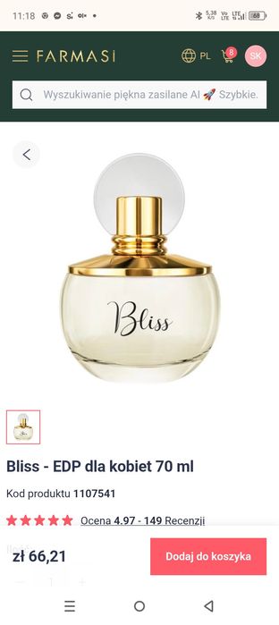 Perfumy farmasi damskie bądź męskie