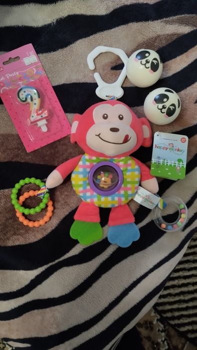 Іграшки в колиску, м'які, підвіска