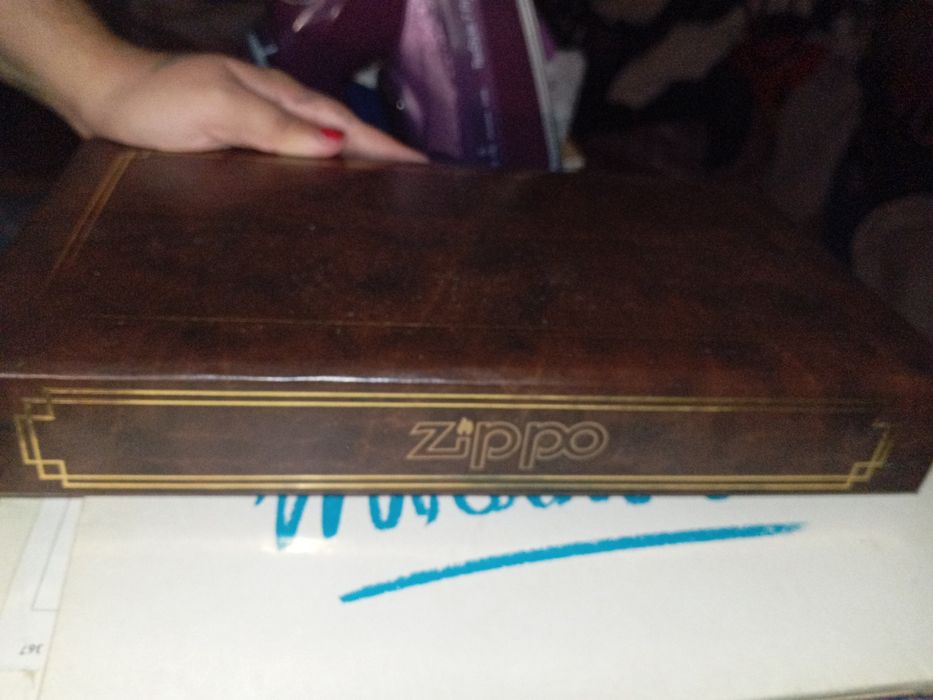 Caixa da Zippo isqueiros bom estado