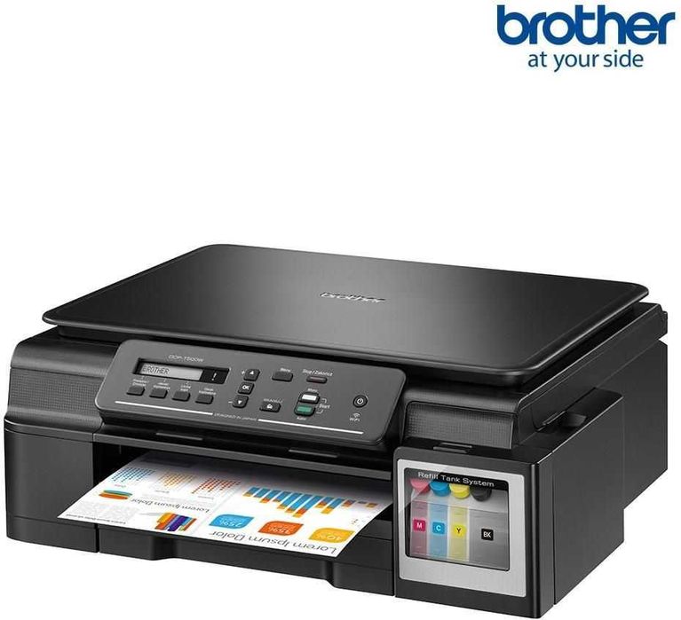 Sprzedam drukarkę Brother DCP-T500W – do serwisu (kolory nie drukują)