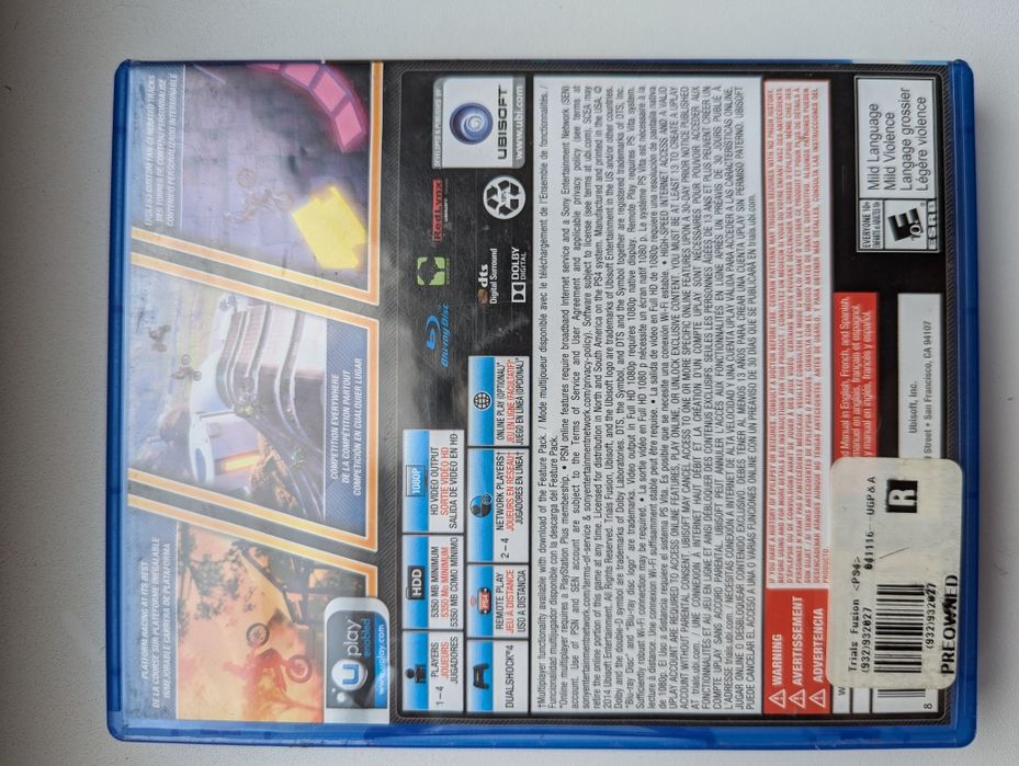 Trials Fusion гонки мотоцикли PS4 PS5