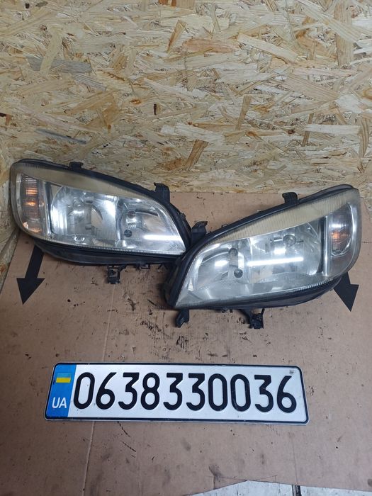 Opel Zafira A Передні фари світло Оригінал