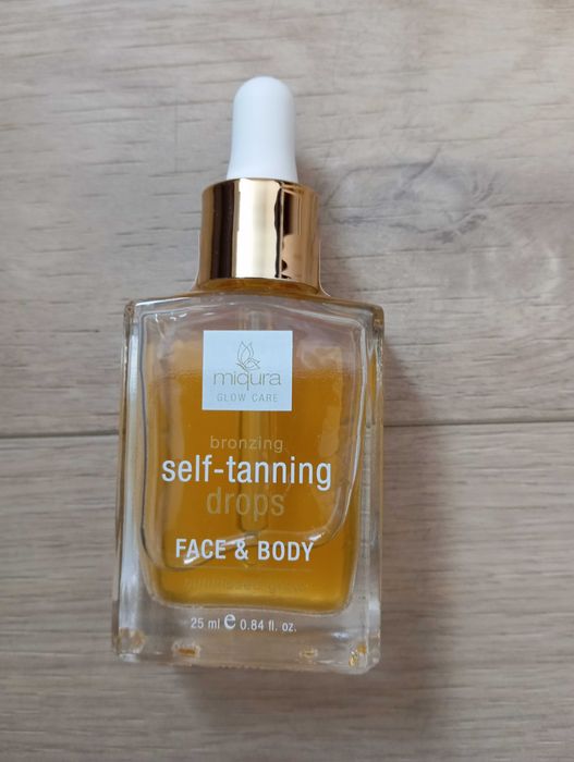 brązujące, samoopalające krople Miqura