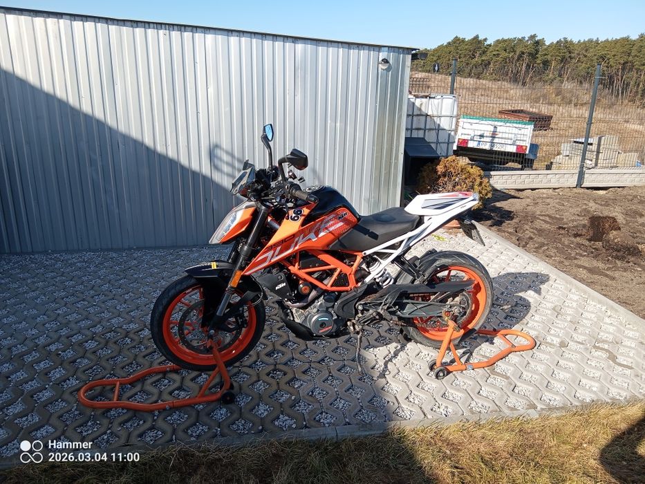 Ktm 390 duke duke motocykl