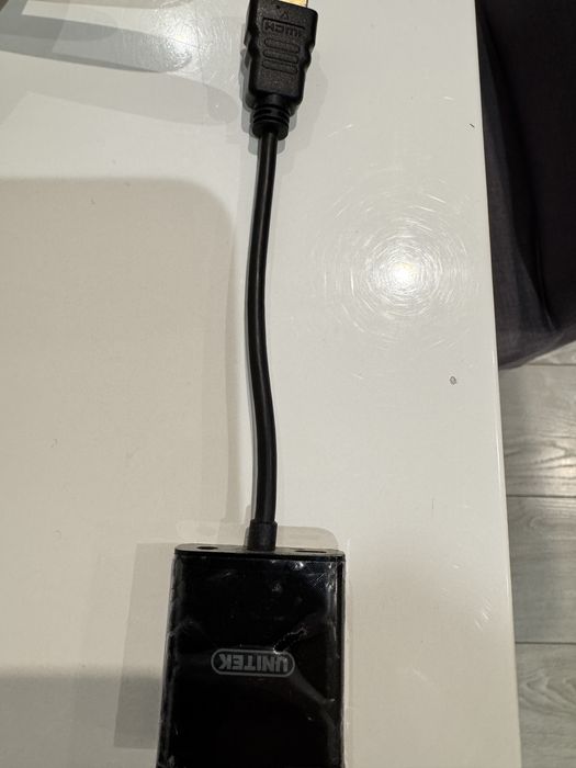 Adapter HDMI na VGA + audio Unitek Przejściówka
