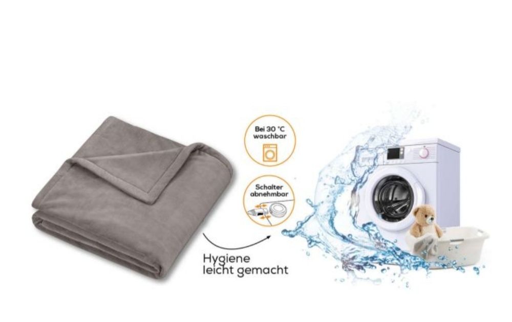 Электроодеяло Beurer wellbeing HD 75 Cosy