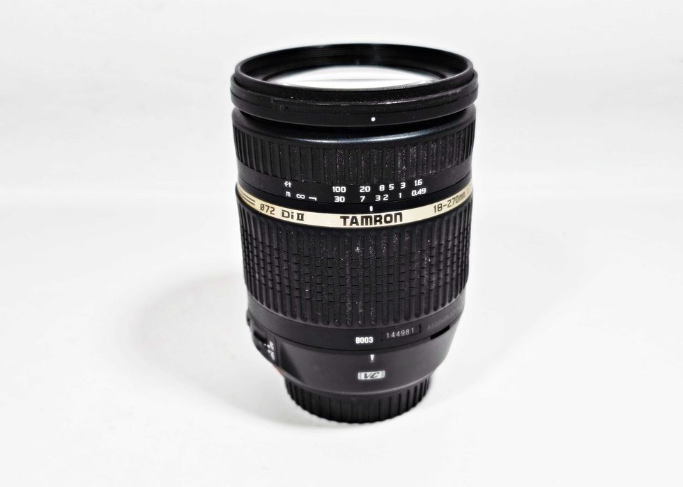 Obiektyw Tamron 18-270mm f/3.5-6.3 Di II VC - Canon Uszkodzony K&B Handel Szczytno