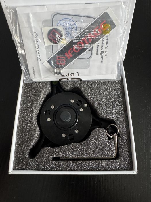 Quick release do statywu aparatu fotograficznego