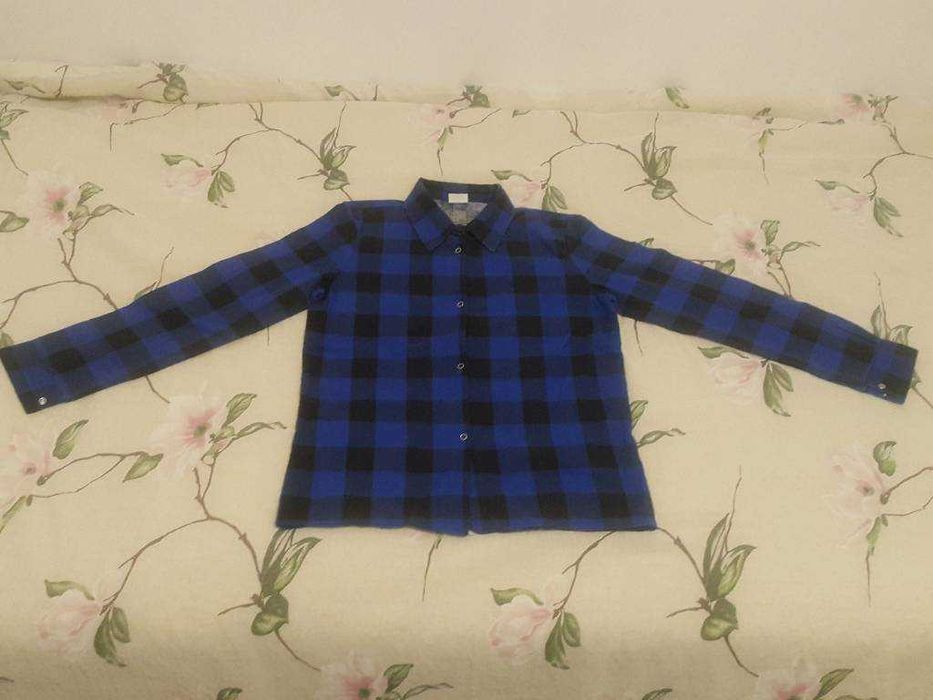 Flanelowa koszula w kratkę