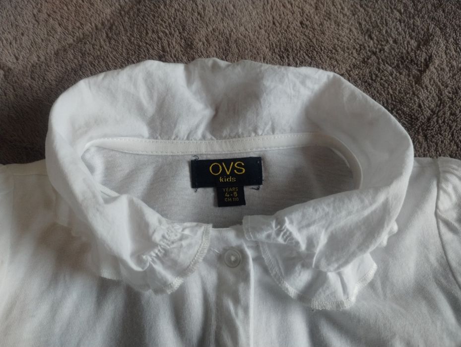 Bluzeczka koszula biała Zara elegancka