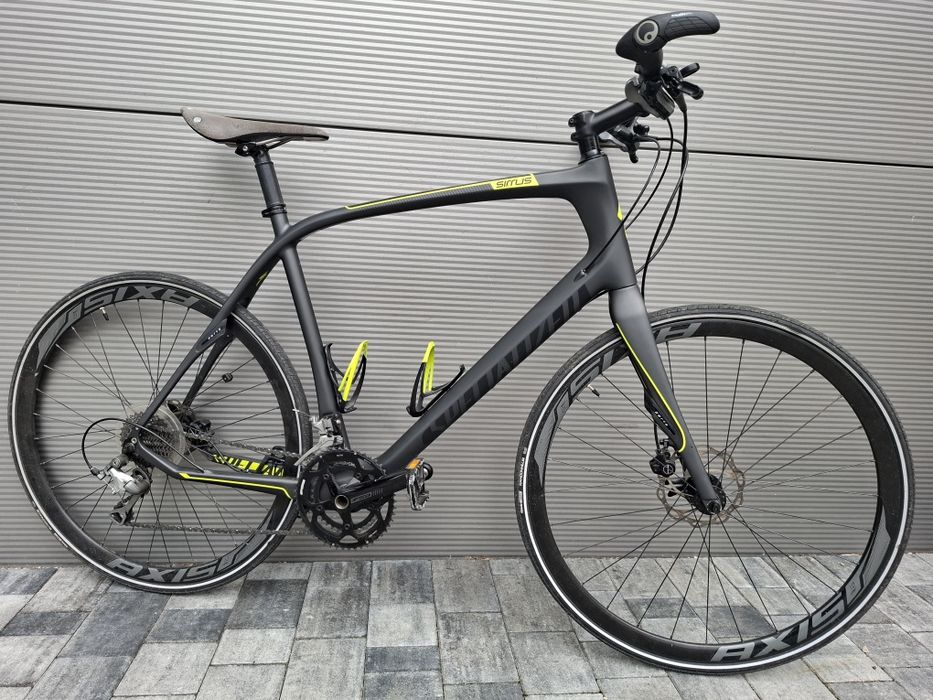 Rower fitness  Specialized Sirrus Comp Carbon L / XL tarcze Shimano bardzo ładny