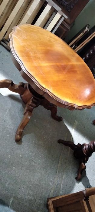 Stół stolik kawowy drewniany stylowy masywny holenderski FV DOWÓZ