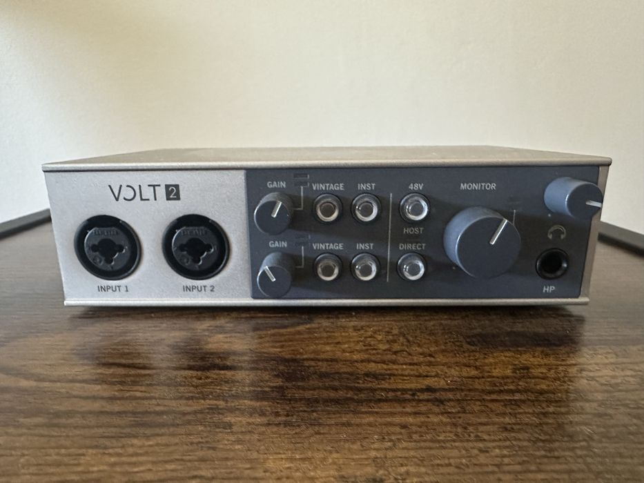 Universal Audio Volt 2 – Interface Áudio USB-C | Como Nova
