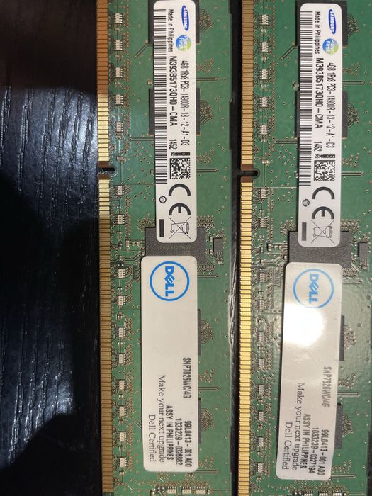 RAM 32GB DDR3 ,8 kostek każda po 4GB