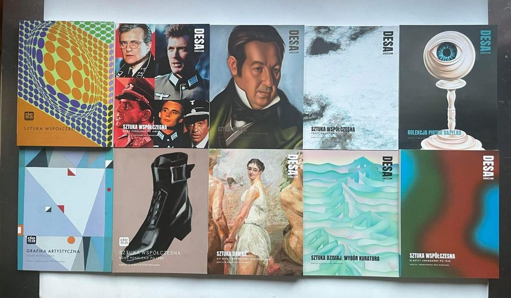 Katalogi aukcyjne DESA - 10 sztuk