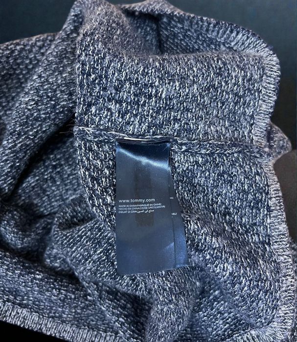 Tommy Hilfiger roz. L damski ciepły wełniany sweter