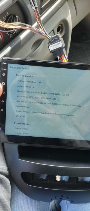 Radio samochodowe Android 15 4+64BG Peugeot 107/Citroen C1 2004-2014