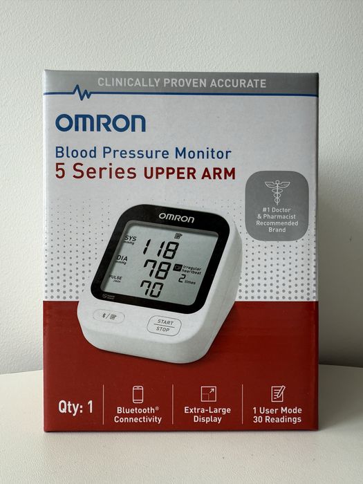 Тонометри OMRON Series 5 (BP7255) 7 (BP6350) 10 (BP7465) Evolv (BP7000) EKG (BP7900)