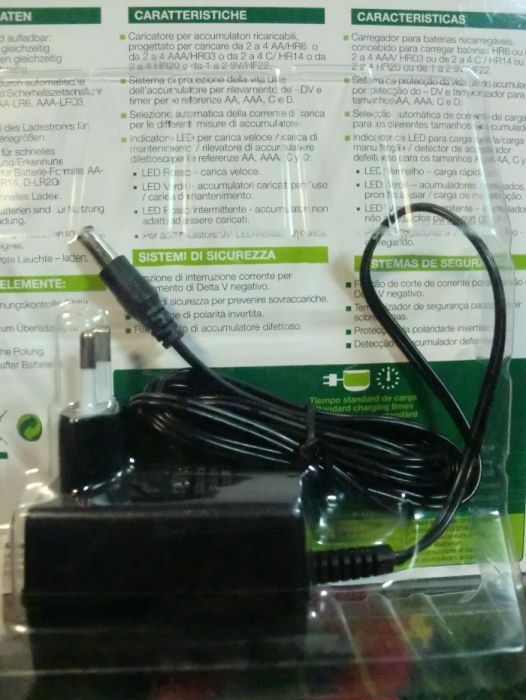 carregador de pilhas universal cegasa novo (por estrear) oportunidade