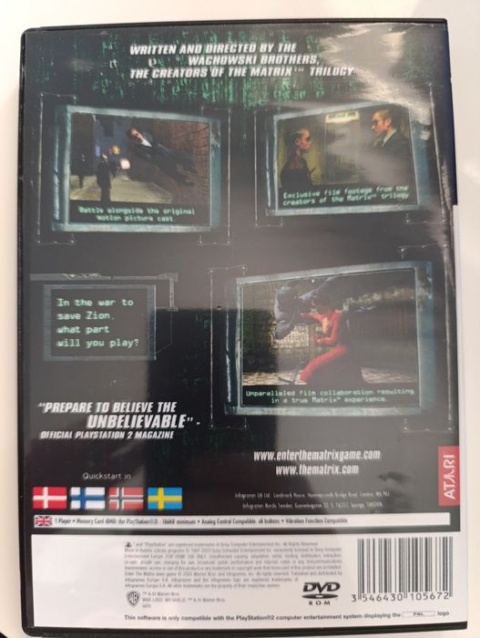 Enter The Matrix PS2