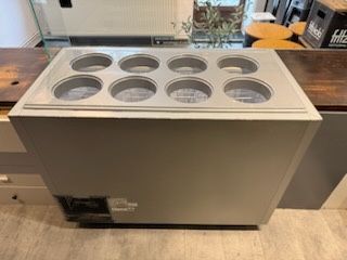 Witryna konserwator do lodów 8+6