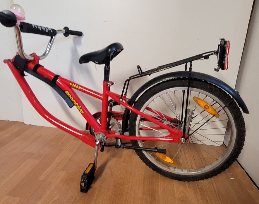 Przyczepka rowerowa doczepiany rower doczepka rowerowa dla dziecka hol