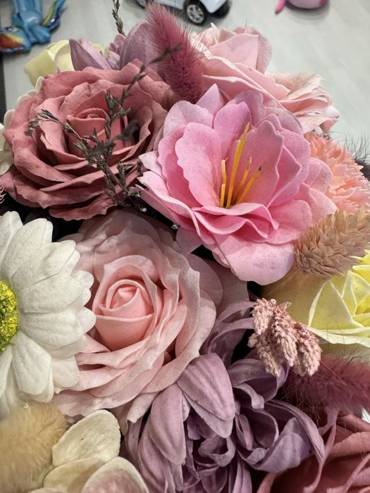 Букет из мыла , цветы, квіти