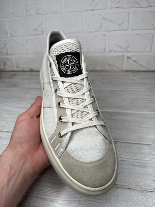 Крутой коллаб кроссовки stone island and ecco