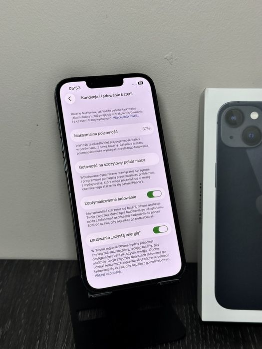 Iphone 13 czarny 128