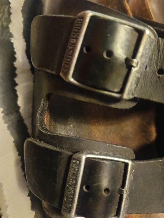 Chinelas birkenstock pretas