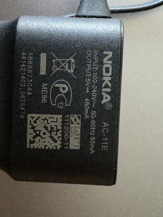 Carregadores telemóvel Nokia - usados