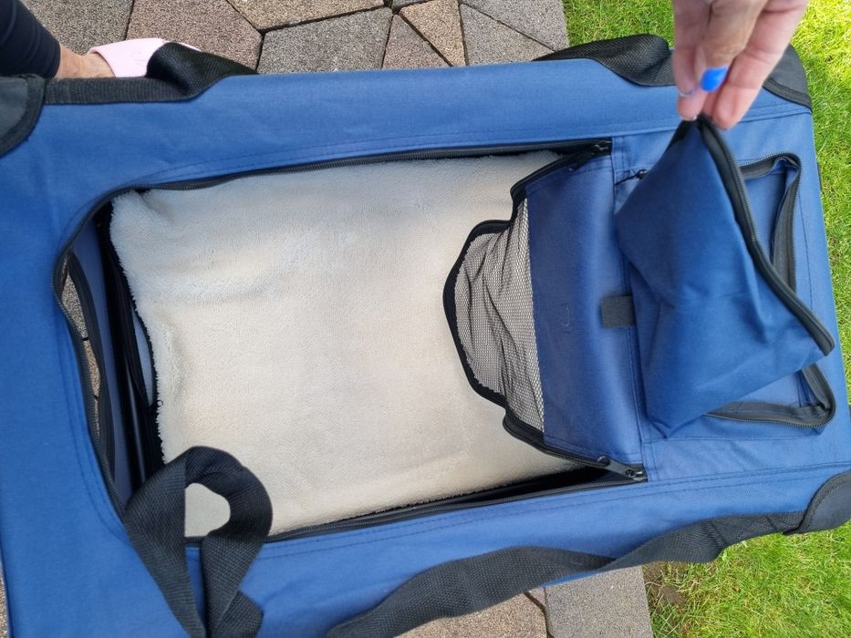 Solidny transpotrer dla zwierząt L