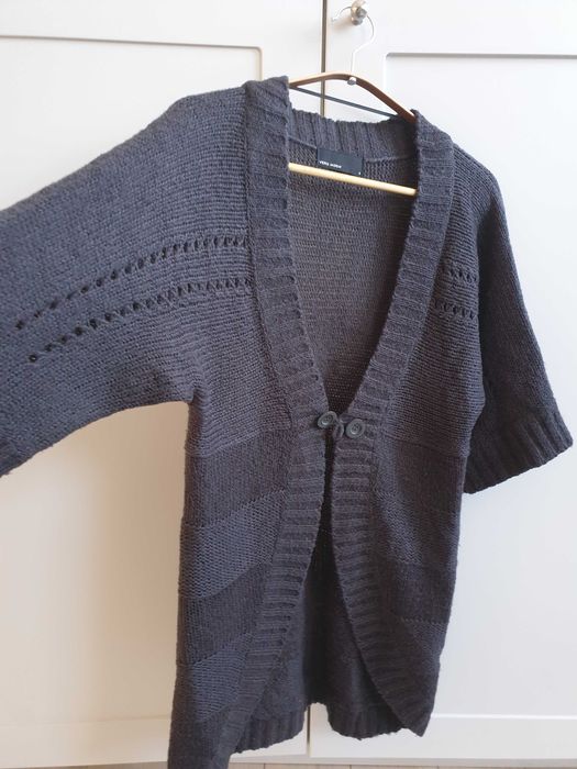 Ciemnoszary szary sweter kardigan Vero Moda M 38
